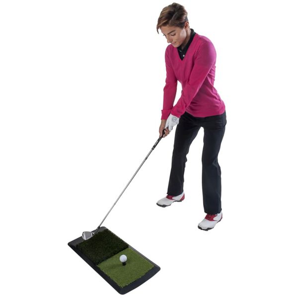 Pure2Improve Golf Hitting Mat 60x31x6.5 cm P2I641690