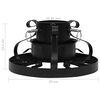 vidaXL Christmas Tree Stand Black 29x29x15.5 cm