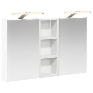 vidaXL Bathroom Cabinet Set 3 pcs 80 x 10.5 x 50 cm Engineered wood