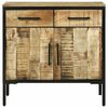 vidaXL Sideboard with Drawer 70 x 35 x 70 cm Solid Mango wood