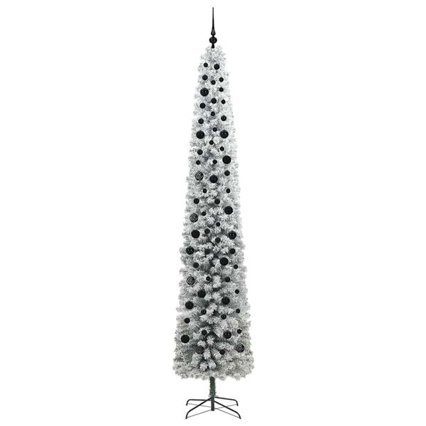 vidaXL Artificial Christmas Tree with 300 LEDs with Stand Green 270 cm
