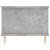 vidaXL Coffee Table Concrete Grey 90x50x40 cm Engineered Wood
