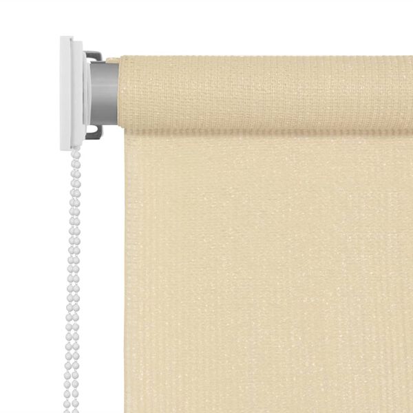 vidaXL Outdoor Roller Blind 120x140 cm Cream