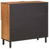 vidaXL Sideboard Acacia Brown Finish 80 x 33 x 75 cm Solid Mango Wood