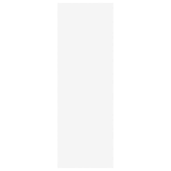 vidaXL TV Cabinet White and Sonoma Oak 30.5x30x90 cm Engineered Wood