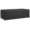 vidaXL Furniture Cover Plain Black 300 x 140 x 90 cm 210D