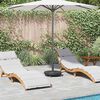 vidaXL Parasol Base Art Deco Black Ø 45 x 39.5 cm Iron