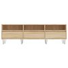 vidaXL TV Cabinet Sonoma Oak 150x30x44.5 cm Engineered Wood
