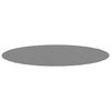 vidaXL Pool Ground Cloth Light Grey &Oslash;396 cm Polyester Geotextile
