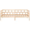 vidaXL Day Bed without Mattress Solid Wood Pine 80x200 cm
