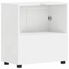 vidaXL Bathroom Cabinet Set TULUM High Gloss White 60 x 34 x 63 cm