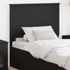 vidaXL Headboard with Headboard Black Oak 75 cm Engineered Wood