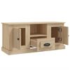 vidaXL TV Cabinet Sonoma Oak 100x35.5x45 cm Engineered Wood