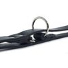 Beeztees Training Leash Leather Black 200x1.2 cm 736391