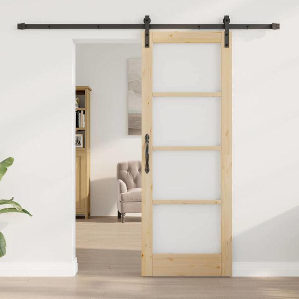 vidaXL Sliding Door ORKDAL Natural 73.5 x 198.5 cm