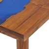 vidaXL Console Table Teak Resin 100x35x75 cm