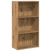 vidaXL Bookcase Artisian Oak 60x30x114 cm Engineered Wood