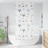 vidaXL Shower Roller Blind with Cassette 90x240 cm Fabric Width 86 cm