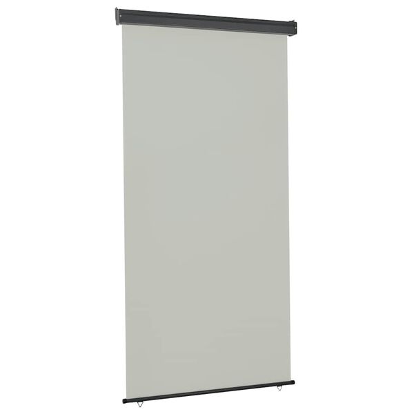 vidaXL Balcony Side Awning 125x250 cm Grey