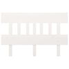 vidaXL Bed Headboard White 183.5x3x81 cm Solid Wood Pine