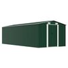 vidaXL Garden Shed 257x580x181 cm Metal Green