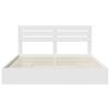 vidaXL Storage Bed with Headboard White 180 x 200 cm Engineered Wood