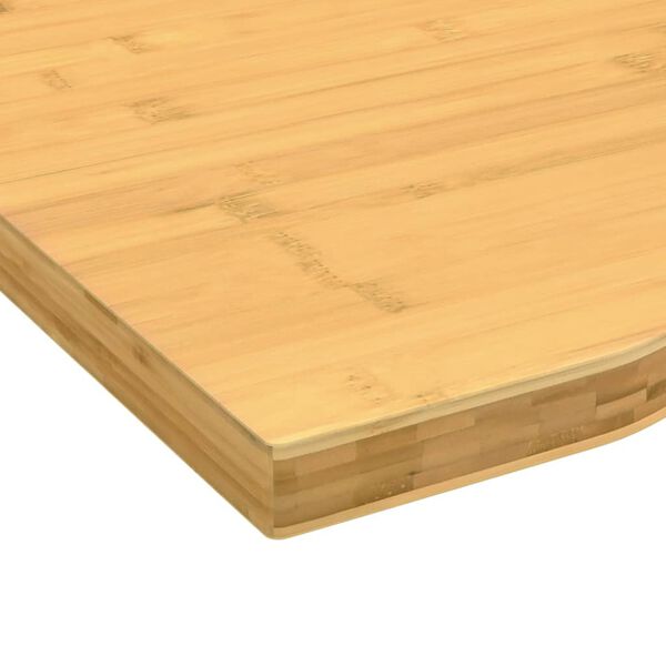 vidaXL Desk Top 110x55x2.5 cm Bamboo