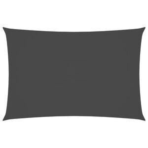 vidaXL Sunshade Sail Oxford Fabric Rectangular 2x4 m Anthracite