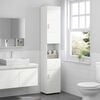 vidaXL Bathroom Cabinet Set TULUM White 37 x 31.5 x 203 cm