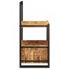vidaXL Valet Stand with Drawer Brown 40 x 40 x 90 cm Solid Mango Wood