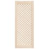 vidaXL Cabinet Doors Lattice Design 2 pcs 39.5x99 cm Solid Wood Pine