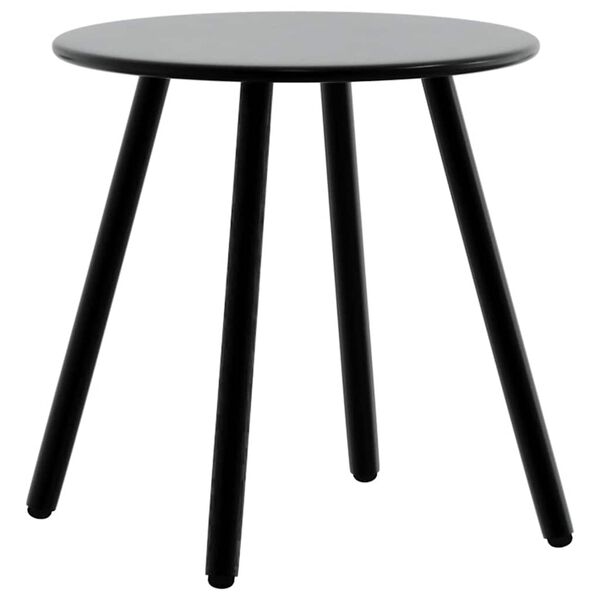 vidaXL Garden Chair Set 3 pcs Black and Light Grey Poly Rattan