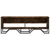 vidaXL TV Cabinet Smoked Oak 122x34x41 cm Engineered Wood