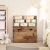 vidaXL Kids Bookshelf Old Wood 60 x 29.5 x 69 cm Engineered Wood