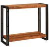 vidaXL Console Table Brown 90 x 33 x 75 cm Solid Acacia Wood
