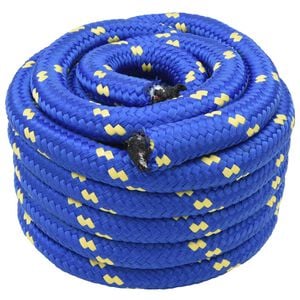 vidaXL Boat Rope 4 mm 10 m Blue