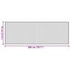 vidaXL Rug Rectangular Brown70x200 cm Bamboo