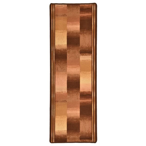 vidaXL Carpet Runner Gel Backing Block Beige 67x150 cm