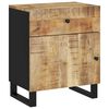 vidaXL Bedside Cabinet 50x33x60 cm Solid Wood Mango&Engineered Wood