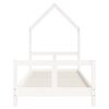 vidaXL Kids Bed Frame White 80x200 cm Solid Wood Pine