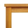 vidaXL Side Table Oil Natural 35 x 35 x 34 cm Solid Acacia Wood