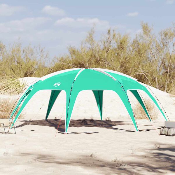 vidaXL Party Tent Sea Green Waterproof