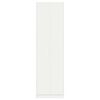 vidaXL Wardrobe with Shelf White 55 x 25 x 189 cm Engineered Wood