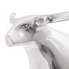 vidaXL Bull Sculpture Silver 20 x 17 x 23 cm Aluminium