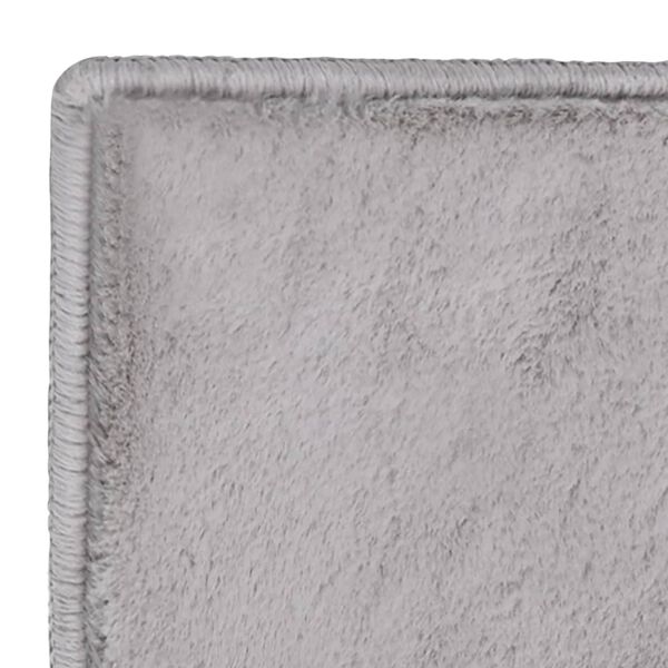 vidaXL Rug Faux Rabbit Pelt 180x270 cm Grey