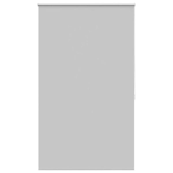vidaXL Roller blind blackout 124.4x175 cm Fabric Width 120 cm grey