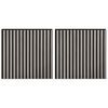 vidaXL Wall Panels 2 pcs 60.5 x 60 cm Grey