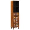 vidaXL Bathroom Cabinet Walnut 38 x 33 x 160 cm