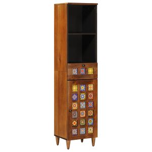 vidaXL Bathroom Cabinet Walnut 38 x 33 x 160 cm