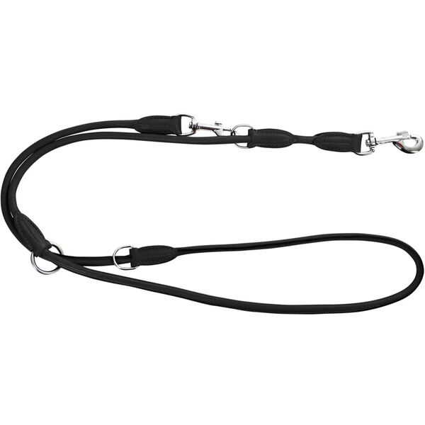 Kerbl Guide Dog Leash Roma 2 m Leather Black 81097
